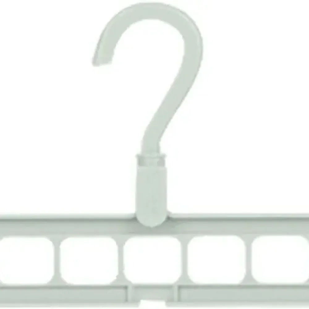Bundle of 2 Gray and Black Multi Hanger Space Saver